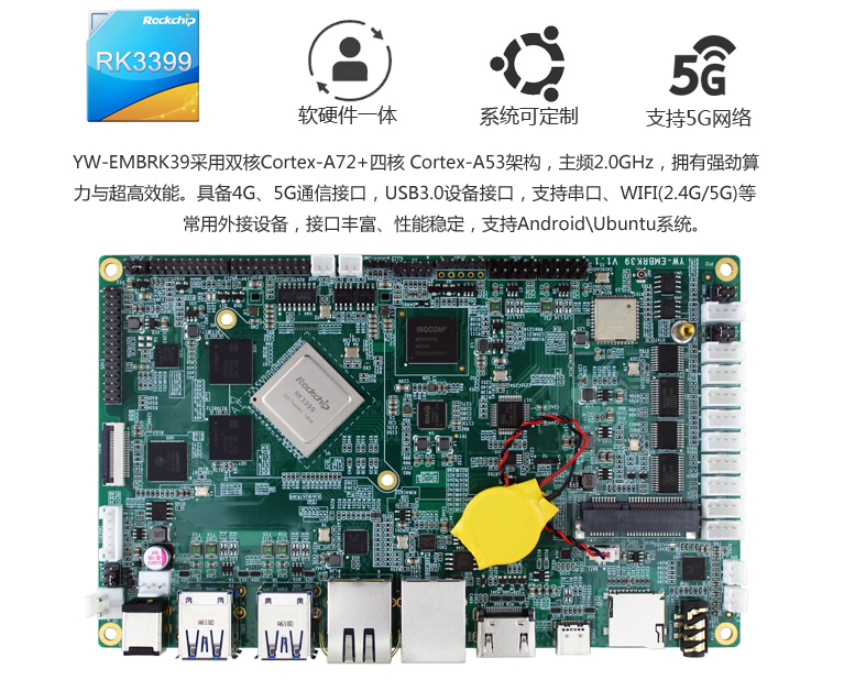 新品發(fā)布|基于Rockchip RK3399處理器、9個USB接口8個串口的工業(yè)主板